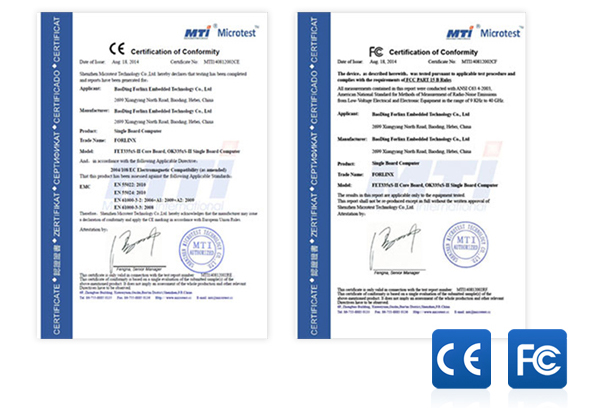 AM335通過CE FCC 認(rèn)證